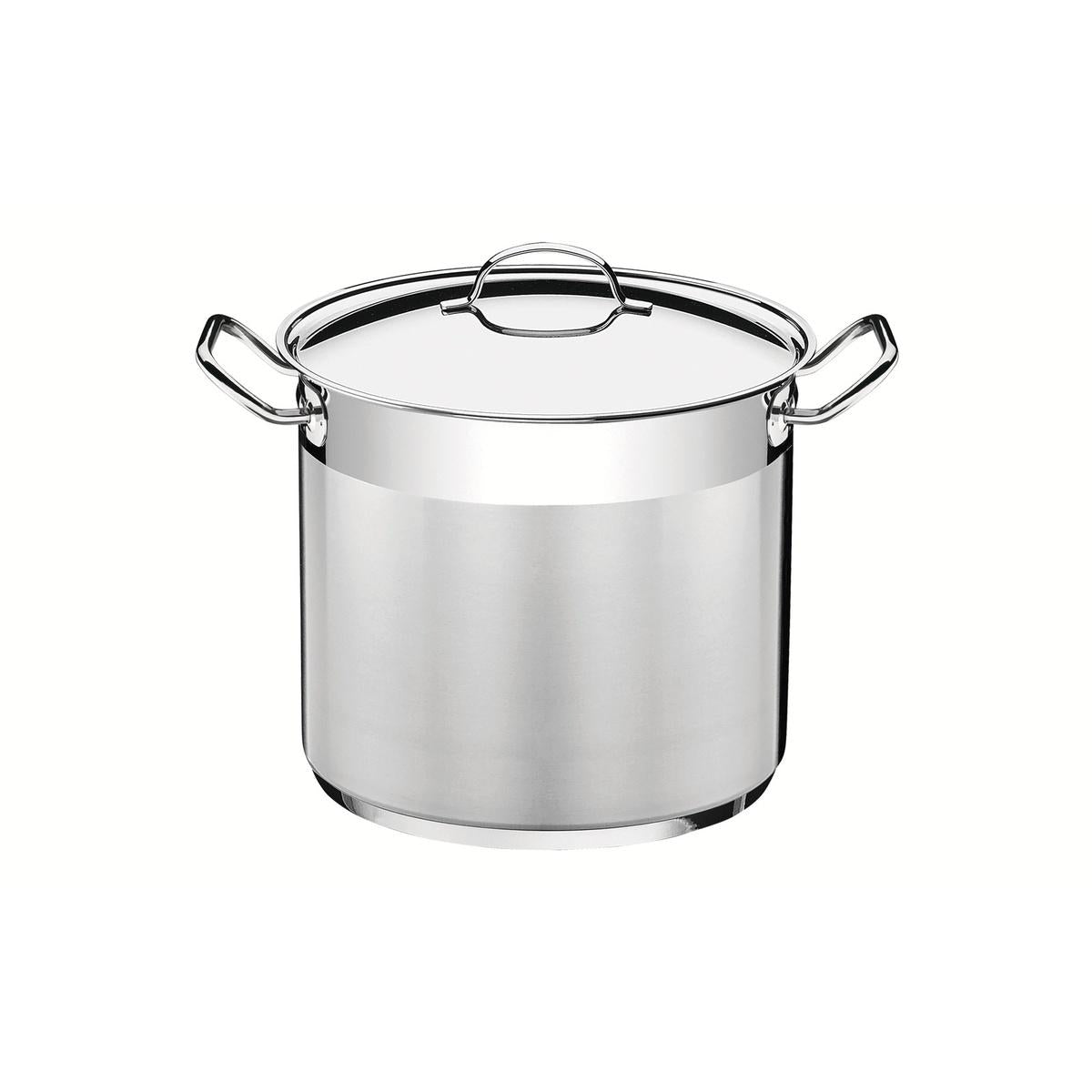 Caldeirão Tramontina Professional Aço Inox Fundo Triplo 24 cm 9,6 L Indução