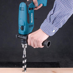 Furadeira de Impacto 16Mm 760W Com Punho Lateral Limitador Profundidade Maleta HP1640K 127V Makita
