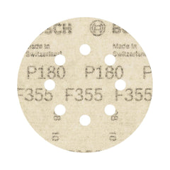 Disco De Lixa Bosch Pro F355 125mm Grano 180 - 5 Unidades