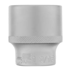 Soquete Sextavado 1/2'' Cromo Vanádio 1.3/16'' com Clips Plástico Alta Qualidade Stels 1385755