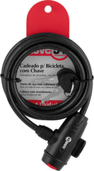 Cadeado Para Bicicleta 150Cm Com Chave Nove54