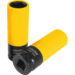 Soquete Sextavado Impacto Encaixe 1/2" 19mm Vonder