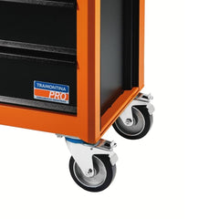 Carro Ferramentas 7 Gavetas 400 Kg Estatica 300 Kg Dinamica 125 mm Rodas 1,2 mm Chapas Tramontina PRO