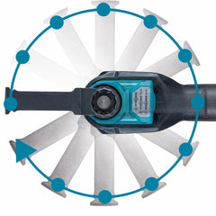 Multiferramenta Oscilante Makita 40V TM001GZ Sem Bateria e Carregador