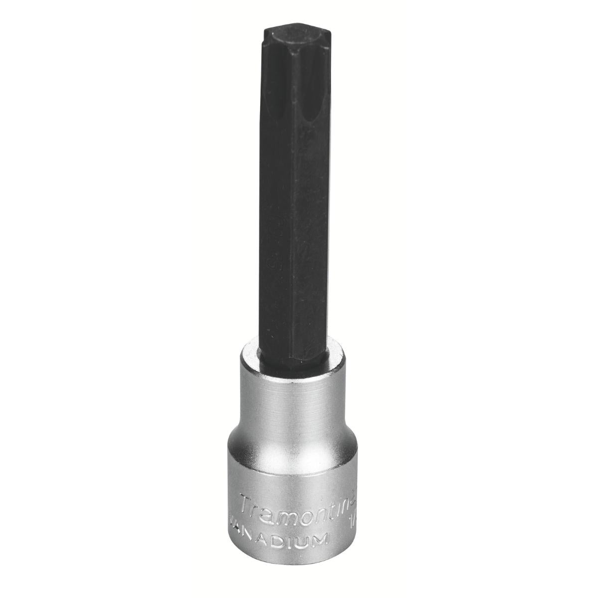 Soquete Trafix Longa T60 1/2 Cromo Vanádio Aço Forjado Tramontina PRO