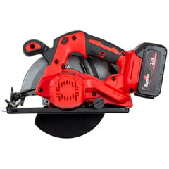 Serra Circular a Bateria Toyama TBT18SCW180 18V Disco 180mm Motor Brushless Kit Bateria 4.0Ah