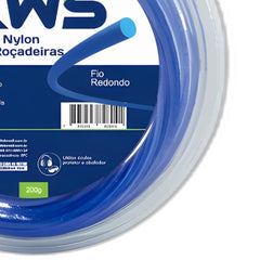 Fio Nylon para Roçadeira 200G Blister 1,5mm 96 metros Redondo Kawashima