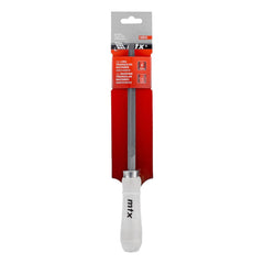 Lima Triangular Bastarda 6Pol 150mm Aço Carbono Cabo Madeira MTX 1603355 Desbaste Acabamento