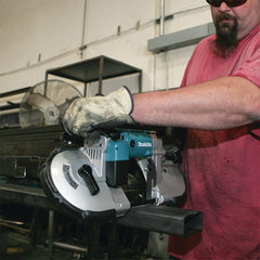 Serra de Fita Industrial 710W Com Iluminação Chave Allen Velocidade Variável 2107F 220V Makita
