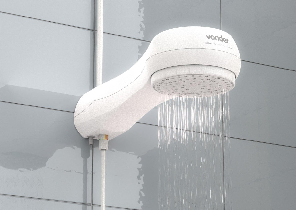 Chuveiro Elet. 5500W/127V Branco Vonder