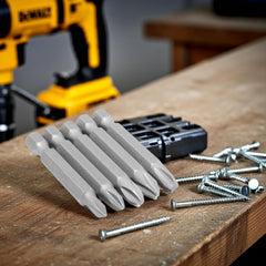 Jogo Bits Phillips 1/4'' 50 mm 5 Peças Tradestar