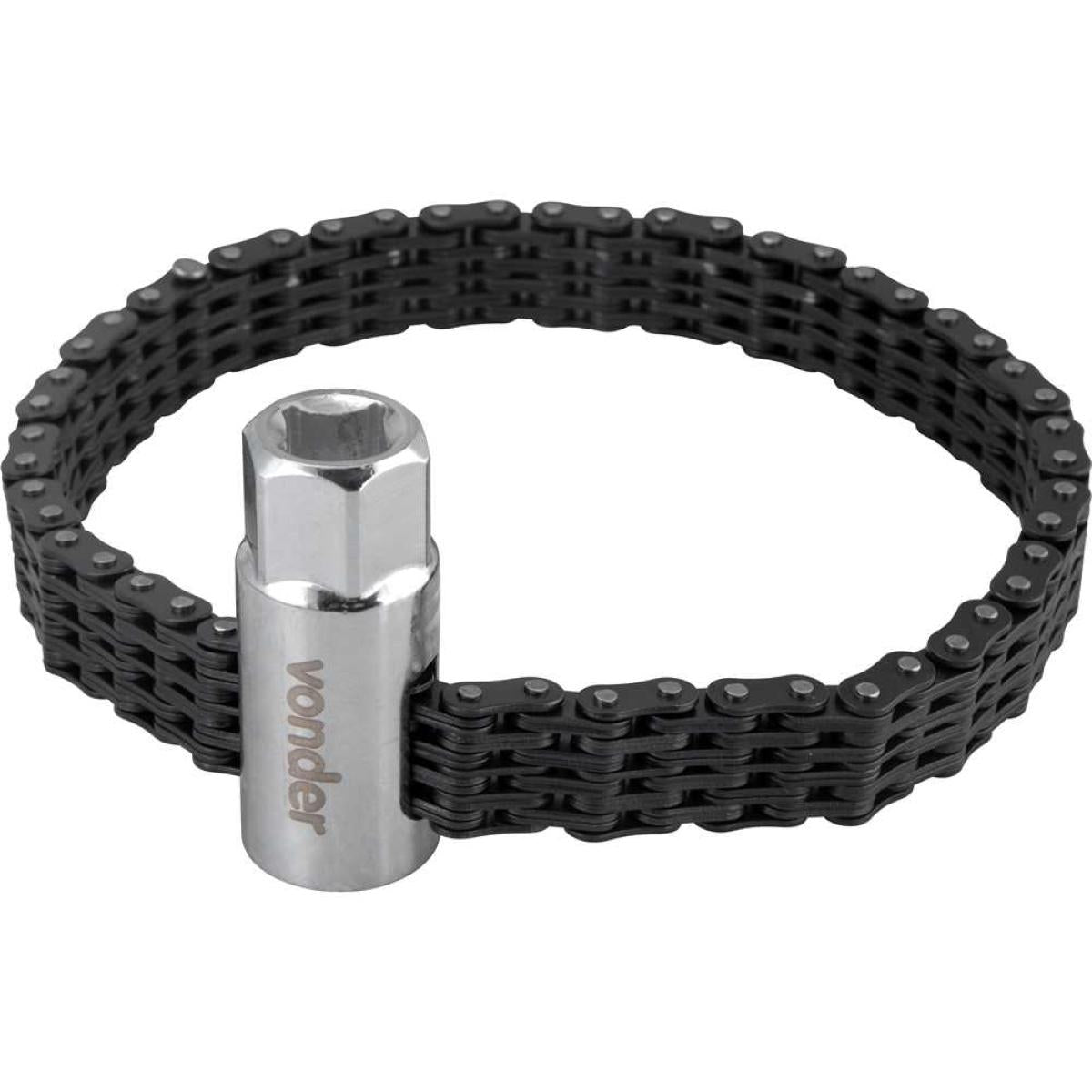 Chave Saca Filtro Óleo 143Mm Encaixe 1/2'' Corrente Dupla Vonder