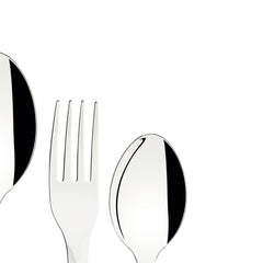 Faqueiro Tramontina Leme 20 Peças Aço Inox E Cabos Polipropileno Lavanda Resistente Kit Completo