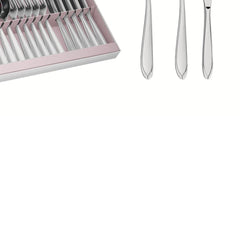 Faqueiro 24 Peças Aço Inox Laguna Tramontina Com Facas Para Churrasco Brilho