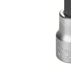 Soquete 1/2'' T45 Longo Cromo Vanádio Trafix Tramontina PRO