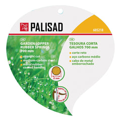 Tesoura Corta Galhos Aço 260x700mm Palisad 605218 Corte 25mm Poda Jardim