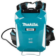 Unidade de Energia Portátil Makita PDC1200A01 Mochila a Bateria Costal Grande Autonomia Jardim