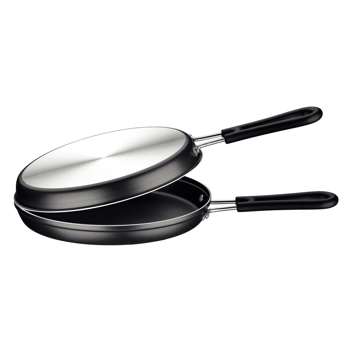 Omeleteira Tramontina Loreto 24 cm Alumínio Antiaderente Starflon Max Grafite