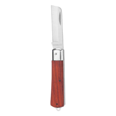 Canivete Sparta 200mm Lâmina Reta Cabo Madeira Aço Inoxidável 3Cr13 133g Modelo 7899855