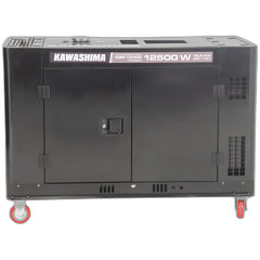 Gerador à Diesel Dgr-13000 Trifasico 220V 12,5Kw Cabinado Kawashima