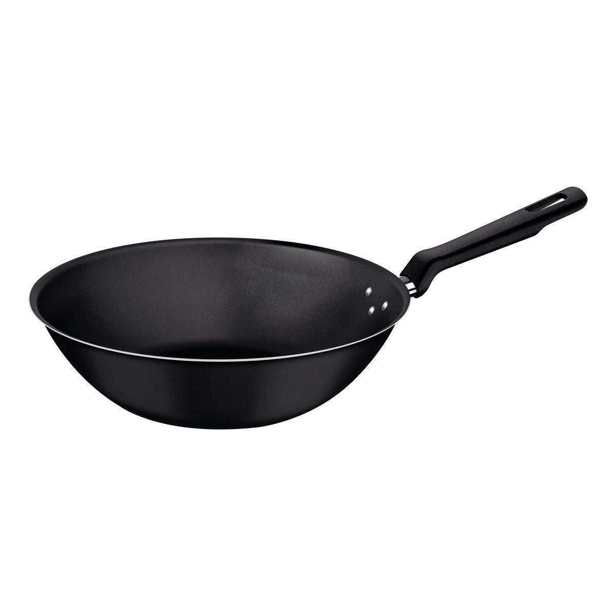 Wok Tramontina Loreto Alumínio Antiaderente Starflon Max 28 cm 3,6 L 1,4 mm Grafite