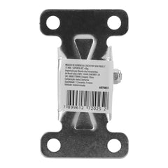 Rodízio De Borracha Cinza Fixo 75mm 3'' 45kg Polipropileno Zincado Durável MTX
