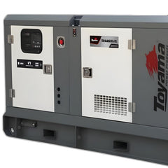 Gerador de Energia Diesel Toyama TDMG60SE3-ATSI 62.5kVA 380V Trifásico Silencioso Cabinado ATS Integrado Refrigerado