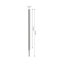 Broca Para Concreto Bosch Pro Sds Plus-5X 20X400X450mm