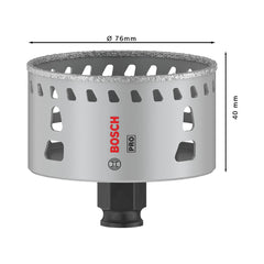 Serra Copo Bosch Pro Tile Power Change Plus 76 mm 3''