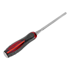 Formão Chanfrado Cabo Emborrachado Encaixe 1/4'' 6mm Aço Cromo-Vanádio MTX 245019