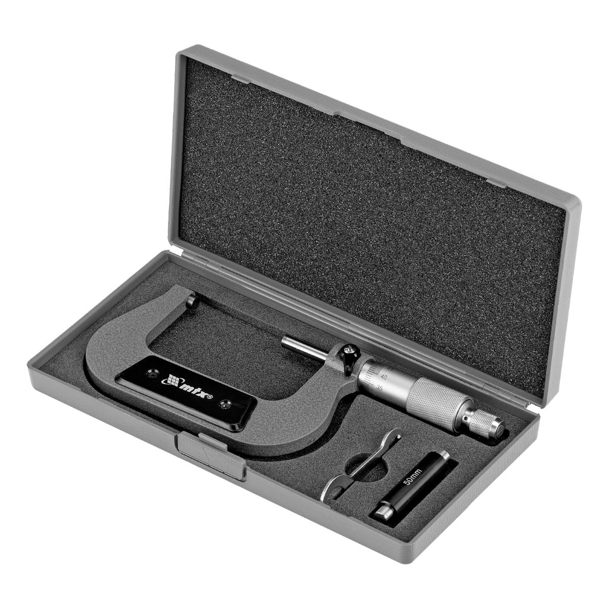 Micrômetro Mecânico 50-75mm 0.01mm MTX 3177559 Precisão Ferramentas - Guimepa