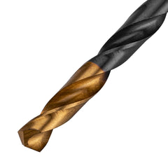 Broca Metal Aço Rápido 4,8mm Nitreto Titânio Profissional Kit 2 Unidades Perfuração