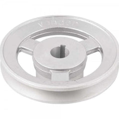 Polia Alumínio 1 Canal Perfil A 120mm com Furo 3/4" Vonder