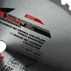 Disco Serra Circular Madeira 350mm 48 Dentes Aço 65Mn Liga YG8 MTX 7329155 – Cortes Precisos e Duráveis