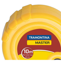 Trena Master 10m 3 Rebites Aço Temperado Corpo ABS Freio Duplo Tramontina
