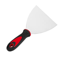 Espátula Betumadeira Aço Inoxidável 5'' (120mm) Cabo Dupla Injeção MTX 855129