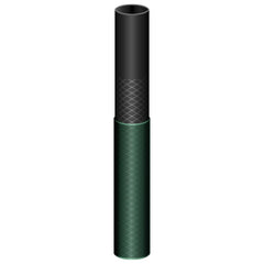 Mangueira Flex Verde 10 m PVC 3 Camadas 10 Bar 145 Psi 50°C Engate Rosqueado Esguicho Regulável Tramontina
