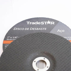 Disco de Desbaste 180 x 6,0 mm Aço Tradestar