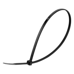 Abraçadeira De Plástico 300X3,6Mm Preta 100 Peças Resistente Uv Sparta