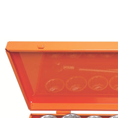 Maleta Soquetes 21 Peças 1'' Conjunto Forjado Aço Cromo Vanádio Hyper Drive Mais Durável Tramontina PRO