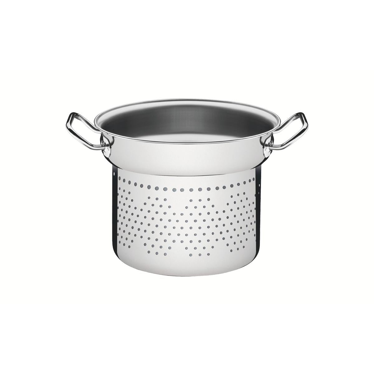 Cozi-Pasta Tramontina Aço Inox 20 Cm Profissional Para Massas E Legumes