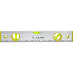 Nivel 12'' 3 Bolhas Alumínio Tradestar