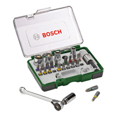 Kit De Pontas E Soquetes Para Parafusar Bosch Com 27 Peças