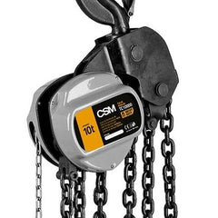Talha Manual de Corrente 10 Ton Elevação 12 metros Csm