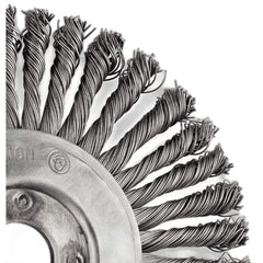 Escova Circular Arame Entrançado 4 1/2'' x 1/4'' 32 Tranças 0,5 mm 22,23 mm Tramontina PRO