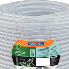 Mangueira Tramontina Flex 3/4'' 100m PVC 3 Camadas Para Jardim Alta Pressão 10 Bar