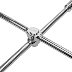 Chave De Roda Cruzada Dobrável 17-18-21mm 1/2Pol Gross 1425055 Aço Cromo Vanádio 41HRC