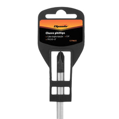Chave Phillips PH4 3/8'' Cromo Vanádio Cabo Emborrachado 200mm 1PC Sparta