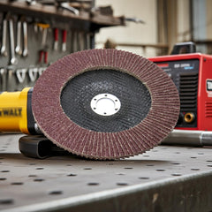Disco Flap 180 mm G120 Fibra Cônico Aço Tradestar