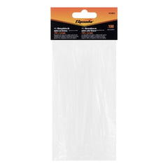 Abraçadeira Plástico 150x3,6mm 100pcs Branco Sparta 4554855 Fixação Cabos